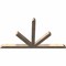 Ekena Millwork Saratoga Smooth Timber Gable Bracket, Douglas Fir, 72"W x 42"H x 3 1/2"D x 3 1/2"F, 14/12 Pitch GBW072X42X0404SAR00SDF - alternate 4